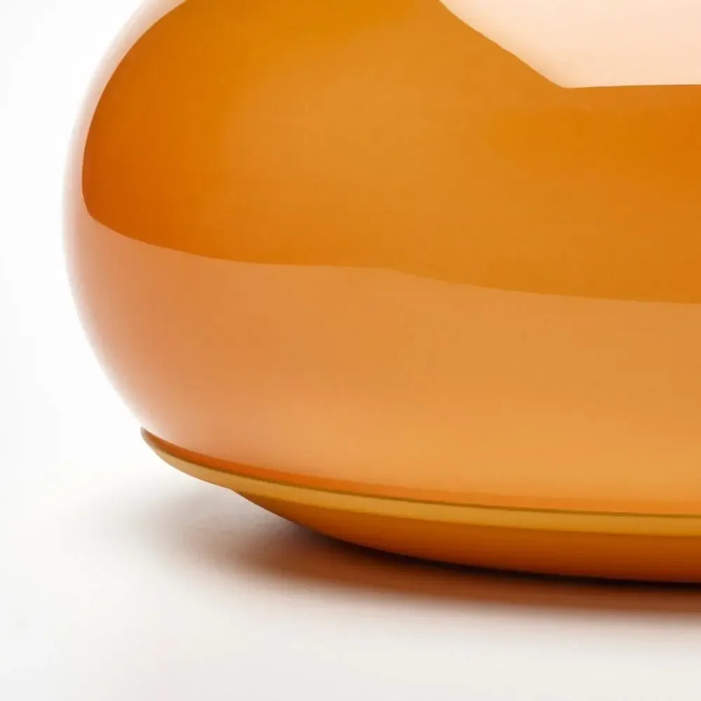 IKEA VARMBLIXT Donut Table/Wall LED Lamp - Orange - NEW